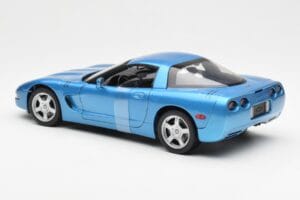 Chevrolet Corvette C5 Modrý Metalíza UT Models 1:18 21004 Kov – obrázek 5 z 6