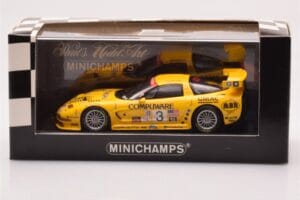 Chevrolet Corvette C5R #3 O. Gavin / J. O'Connell / R. Fellows Sebring 12 Hours 2003 Minichamps 1:43 400031403 Kov – obrázek 4 z 4