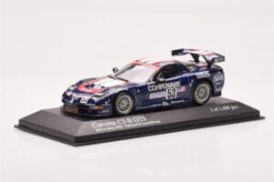 Chevrolet Corvette C5R #53 R. Fellows / J. O'Connell / F. Freon 24 Hours of Le Mans 2003 Minichamps 1:43 400031453 Kov – obrázek 2 z 4