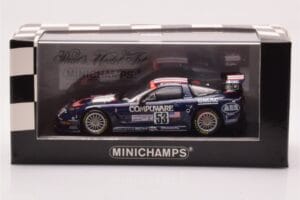 Chevrolet Corvette C5R #53 R. Fellows / J. O'Connell / F. Freon 24 Hours of Le Mans 2003 Minichamps 1:43 400031453 Kov – obrázek 4 z 4