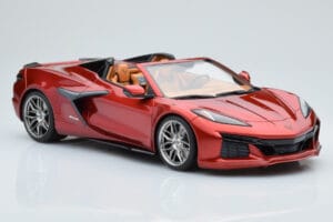 Chevrolet Corvette C8 Z06 Kabriolet Červený Mist GT Spirit 1:18 GT402 Pryskyřice – obrázek 3 z 5