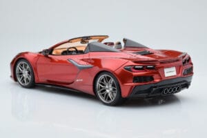 Chevrolet Corvette C8 Z06 Kabriolet Červený Mist GT Spirit 1:18 GT402 Pryskyřice – obrázek 4 z 5