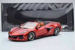 Chevrolet Corvette C8 Z06 Kabriolet Červený Mist GT Spirit 1:18 GT402 Pryskyřice – obrázek 5 z 5