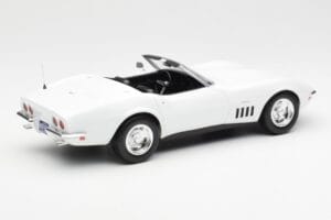 Chevrolet Corvette C3 Kabriolet Can-Am Bílý Norev 1:18 189038 Kov – obrázek 2 z 6