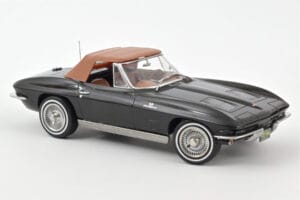 Chevrolet Corvette C2 Sting Ray Kabriolet Norev 1:18 189055 Kov – obrázek 3 z 3