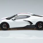 Chevrolet Hennessey Corvette C8 Arctic Bílý GT Spirit 1:18 GT317 Pryskyřice - image 3 of 6