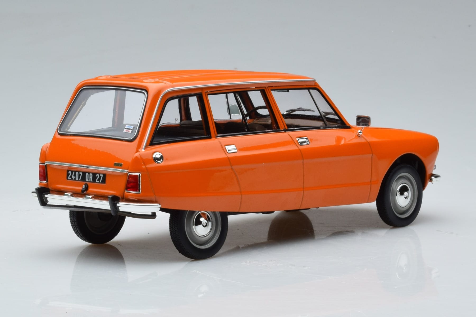Citroen Ami 8 Break Tenere Oranžová Norev 1:18 181674 Kov – obrázek 3 z 7