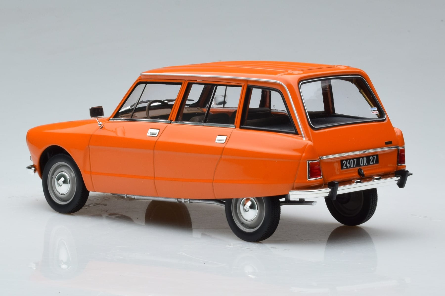 Citroen Ami 8 Break Tenere Oranžová Norev 1:18 181674 Kov – obrázek 6 z 7