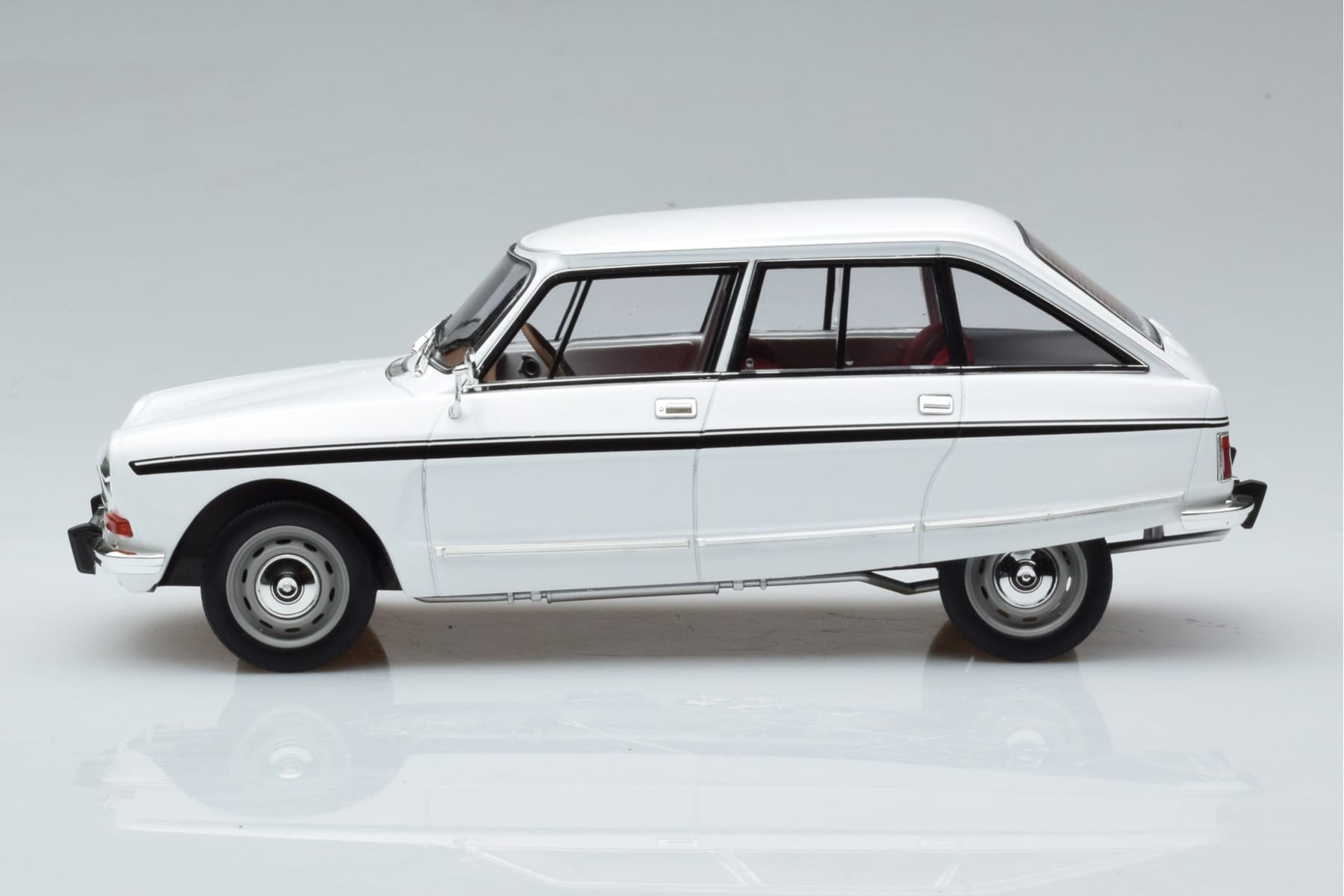 Citroen Ami Super Meije Bílý Norev 1:18 181679 Kov – obrázek 4 z 7
