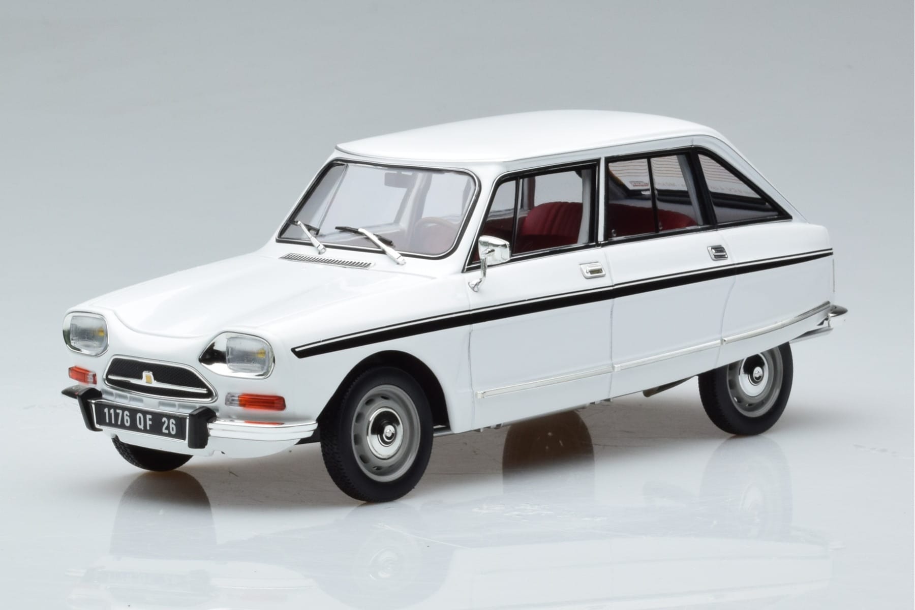 Citroen Ami Super Meije Bílý Norev 1:18 181679 Kov