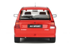 Citroen AX Sport Červený Otto 1:18 OT799 Pryskyřice – obrázek 5 z 5