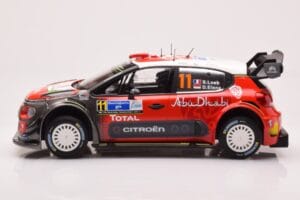 Citroen C3 WRC #11 S. Loeb / D. Elena Rally Mexico 2018 Norev 1:18 181638 Kov – obrázek 3 z 6