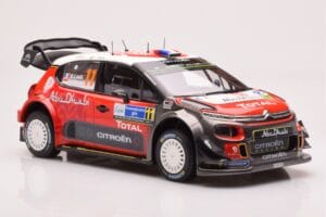 Citroen C3 WRC #11 S. Loeb / D. Elena Rally Mexico 2018 Norev 1:18 181638 Kov – obrázek 4 z 6