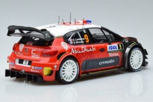 Citroen C3 WRC #9 S. Lefebvre / G. Moreau Tour de Corse 2017 Norev 1:18 181633 Kov – obrázek 2 z 6