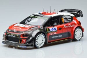 Citroen C3 WRC #9 S. Lefebvre / G. Moreau Tour de Corse 2017 Norev 1:18 181633 Kov