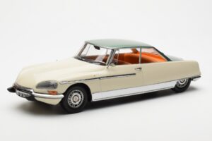 Citroen DS 21 Le Leman Kabriolet Slonovinová a Zelená Norev 1:18
