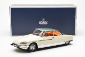 Citroen DS 21 Le Leman Kabriolet Slonovinová a Zelená Norev 1:18 181751 Kov – obrázek 6 z 6