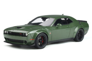 Dodge Challenger R/T SCAT Pack Widebody Zelený GT Spirit 1:18