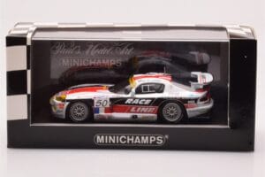 Dodge Viper GTS-R #50 C. Bouchut / Goueslard / Vosse 24 Hours of Le Mans 2002 Minichamps 1:43 400021450 Kov – obrázek 4 z 4
