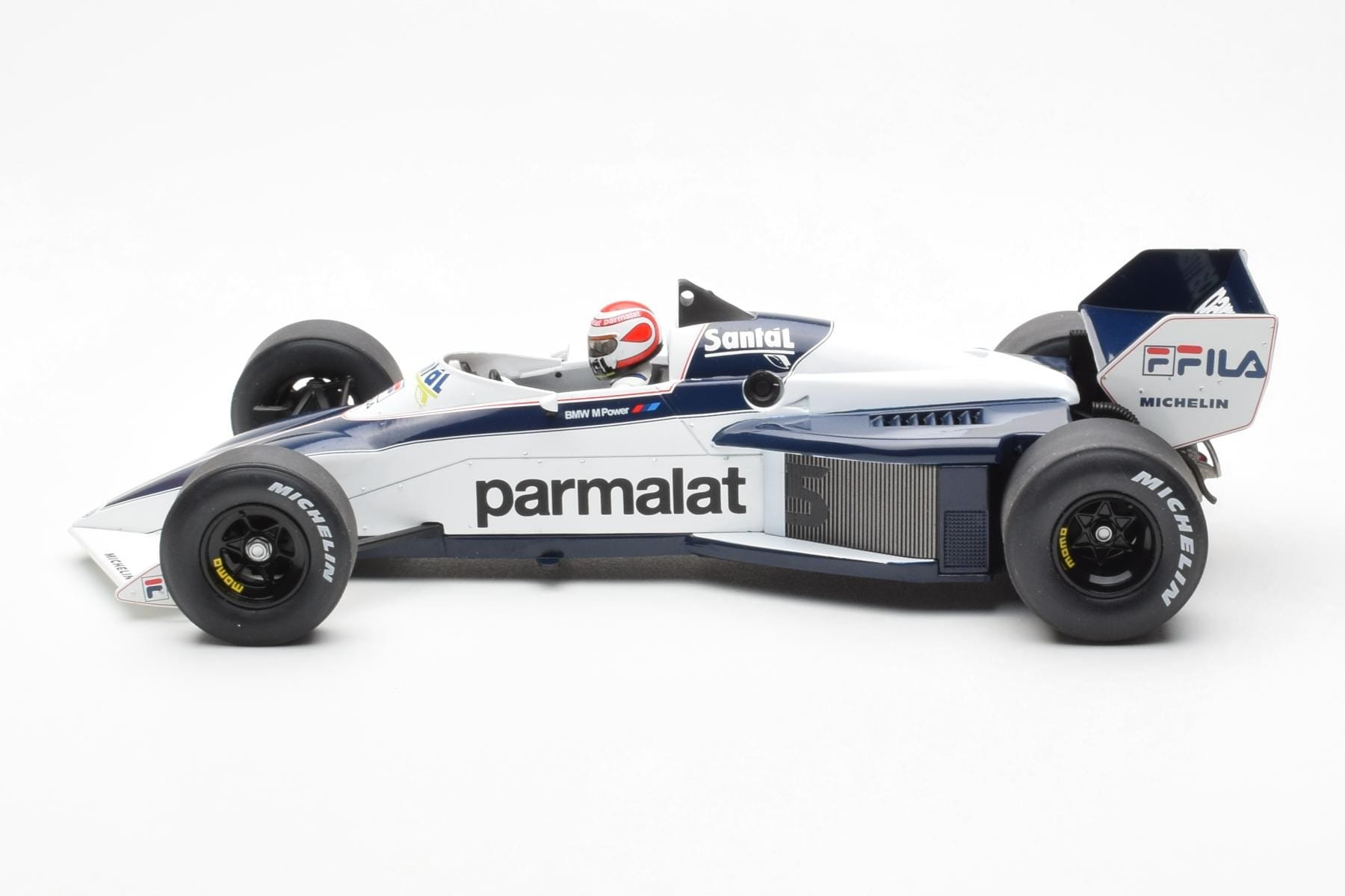 Brabham BT52 #5 N. Piquet Brazilian GP F1 World Champion 1983 MCG 1:18 MCG18618F Kov – obrázek 3 z 6