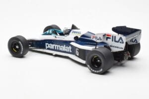 Brabham BT52 #6 R. Patrese South African GP 1983 MCG 1:18 MCG18619F Kov – obrázek 5 z 6