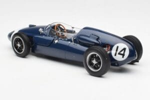 Cooper T51 Climax #14 S. Moss Italian GP Winner 1959 Schuco 1:18 450032600 Kov – obrázek 7 z 8