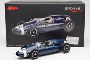 Cooper T51 Climax #14 S. Moss Italian GP Winner 1959 Schuco 1:18 450032600 Kov – obrázek 8 z 8