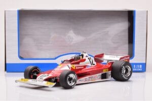 Ferrari 312 T2B #12 C. Reutemann Swedish GP 1977 MCG 1:18 MCG18625F Kov – obrázek 6 z 6