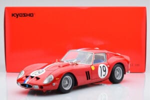 Ferrari 250 GTO #19 24 Hours of Le Mans 1962 Kyosho 1:18 08438A Kov – obrázek 10 z 10