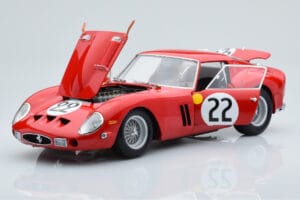 Ferrari 250 GTO #22 24 Hours of Le Mans 1962 Kyosho 1:18 08438B Kov – obrázek 2 z 10
