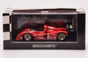 Ferrari 333 SP #3 Y. Dalmas / S. Johansson / Evans / Velez Sebring 12 Hours Winner 1997 Minichamps 1:43 430977603 Kov – obrázek 4 z 4