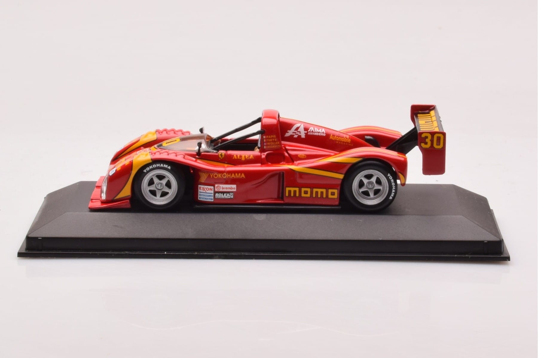 Ferrari 333 SP #30 MOMO M. Papis / D. Theys / B. Wollek Daytona 24 Hours 2nd Place 1996 Minichamps 1:43 430967430 Kov