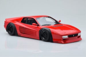 Ferrari 512 TR LBWK Liberty Walk Červený GT Spirit 1:18 GT423 Pryskyřice – obrázek 4 z 6