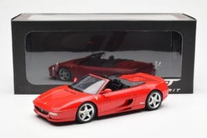 Ferrari F355 Spider Červený GT Spirit 1:18 GT453 Pryskyřice – obrázek 6 z 6