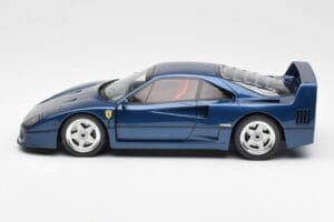 Ferrari F40 Modrý GT Spirit 1:18 GT914 Pryskyřice – obrázek 3 z 6