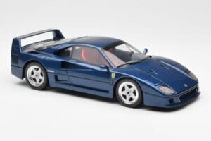 Ferrari F40 Modrý GT Spirit 1:18 GT914 Pryskyřice – obrázek 4 z 6