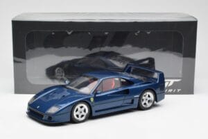 Ferrari F40 Modrý GT Spirit 1:18 GT914 Pryskyřice – obrázek 6 z 6
