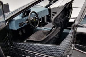 Ferrari F40 Lightweight Černý Kyosho 1:18 08412BK Kov – obrázek 11 z 12