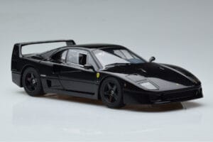 Ferrari F40 Lightweight Černý Kyosho 1:18 08412BK Kov – obrázek 8 z 12