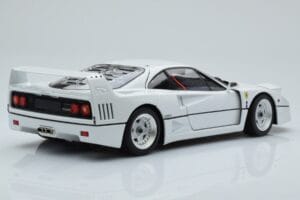 Ferrari F40 Perleťová Bílá Kyosho 1:18 08416PW-G Kov – obrázek 3 z 8