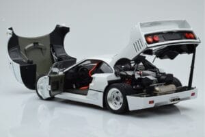 Ferrari F40 Perleťová Bílá Kyosho 1:18 08416PW-G Kov – obrázek 5 z 8