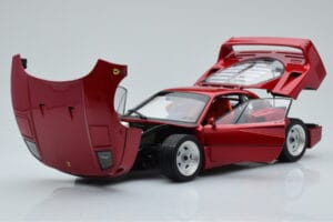 Ferrari F40 Červený Metalický Asia Exclusive Kyosho 1:18 08416RM-G Kov – obrázek 2 z 14
