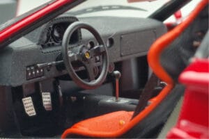 Ferrari F40 Červený Metalický Asia Exclusive Kyosho 1:18 08416RM-G Kov – obrázek 12 z 14