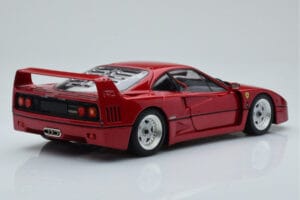 Ferrari F40 Červený Metalický Asia Exclusive Kyosho 1:18 08416RM-G Kov – obrázek 3 z 14