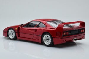 Ferrari F40 Červený Metalický Asia Exclusive Kyosho 1:18 08416RM-G Kov – obrázek 8 z 14