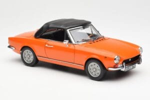 Fiat 124 BS Oranžový Sun Star 1:18 4906 Kov – obrázek 6 z 8