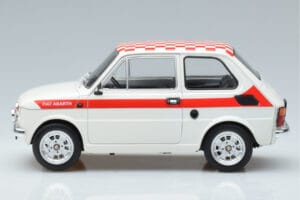 Fiat 126 Abarth Bílý MCG 1:18 MCG18325 Kov – obrázek 3 z 6
