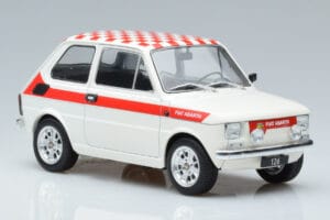 Fiat 126 Abarth Bílý MCG 1:18 MCG18325 Kov – obrázek 4 z 6