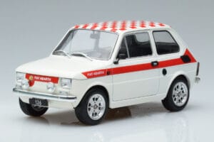 Fiat 126 Abarth Bílý MCG 1:18 MCG18325 Kov