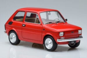 Fiat 126 Červený MCG 1:18 MCG18323 Kov – obrázek 4 z 6